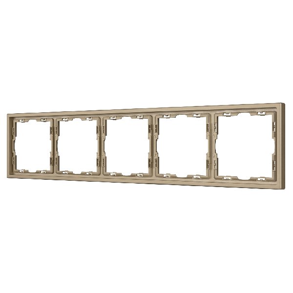 Рамка пластиковая FRM-NOBE-SFPL-5-GD (Arlight, -)