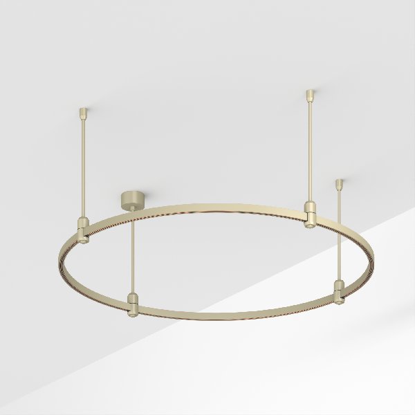 Основание ART-APRIORI-ROUND-ROD-400-R1000 (OG) (Arlight, IP20 Металл, 3 года)