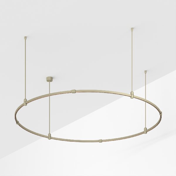 Основание ART-APRIORI-ROUND-ROD-400-R1500 (OG) (Arlight, IP20 Металл, 3 года)