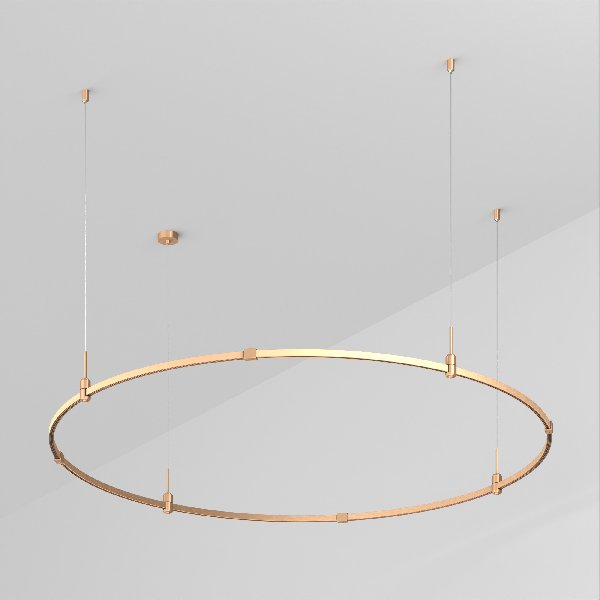 Основание ART-APRIORI-ROUND-HANG-R1500 (GD) (Arlight, IP20 Металл, 3 года)