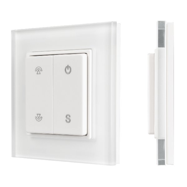 Панель SMART-P47-DIM-G-SUF (3V, 1 зона, Knob, 2.4G) (Arlight, Стекло)