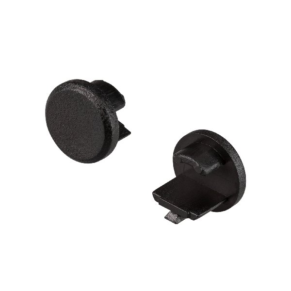 Заглушка для ROUND-D10.5 BLACK глухая (Arlight, Пластик)