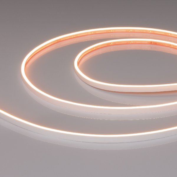 Лента герметичная VELA-M240-2.5x6mm 24V Warm3000 (5 W/m, IP65, 5m) (Arlight, узкая)