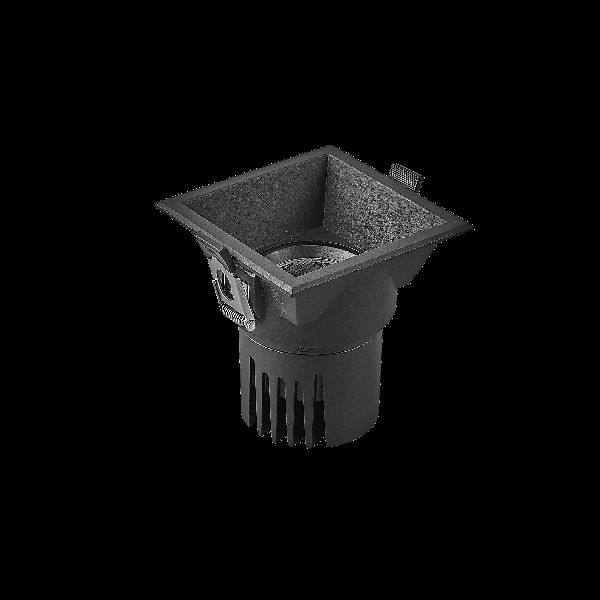 Светильник MS-FLOW-BUILT-S85x85-12W Day4000 (BK, 15 deg, 230V) (Arlight, IP20 Металл, 5 лет)