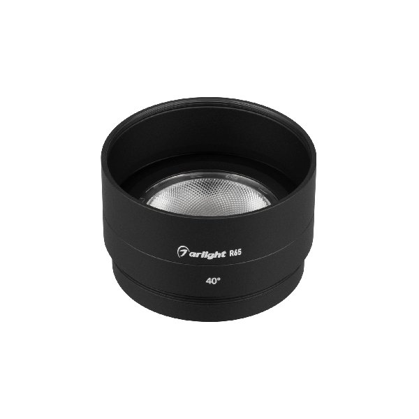 Насадка с фиксированным углом LGD-ARTIFACT-LENS-R65 (BK, 40 deg) (Arlight, Металл)