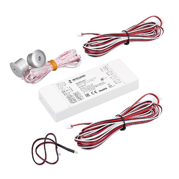 INTELLIGENT ARLIGHT Контроллер лестничный SMART-PWM-102-72-SH-PD-SUF (12-48V, 2x6A, SENS) (IARL, IP2