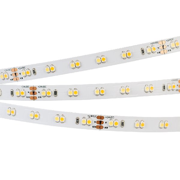 Лента RT 6-5000 24V White-MIX 2x (3528, 120 LED/m, LUX) (Arlight, 9.6 Вт/м, IP20)