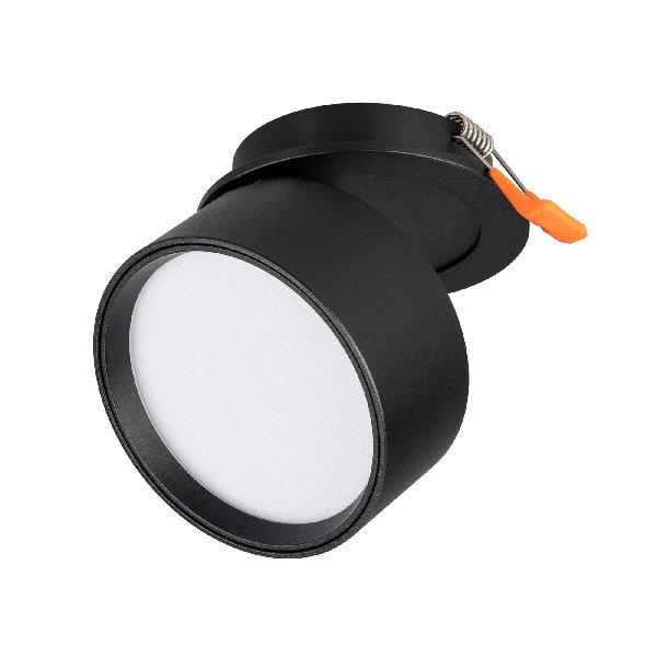 Светильник LGD-POT-BUILT-R85-12W Warm3000 (BK, 100 deg, 230V) (Arlight, IP44 Металл, 5 лет)