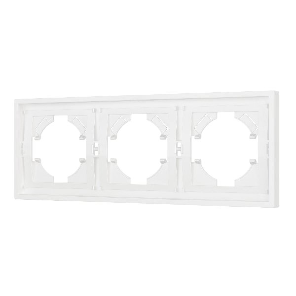 Рамка пластиковая FRM-TENDO-SFPL-3-WH (Arlight, -)