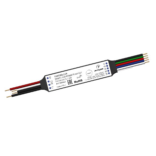 Контроллер SMART-K48-RGBW-PUSH-SUF (12-24V, 4x1A, 2.4G) (Arlight, Пластик)