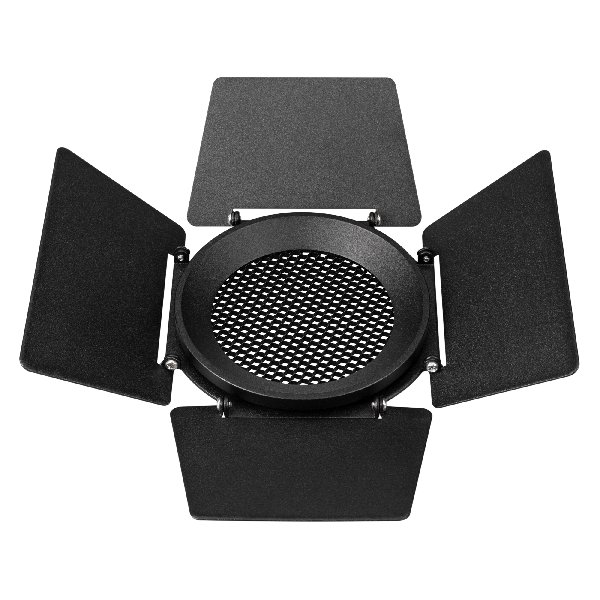 Бленда с сетчатым фильтром и посадочным кольцом LGD-NIKA-BDH-R100 (BK) (Arlight, Металл)