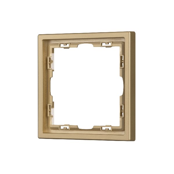 Рамка пластиковая FRM-NOBE-SFPL-1-GD (Arlight, -)