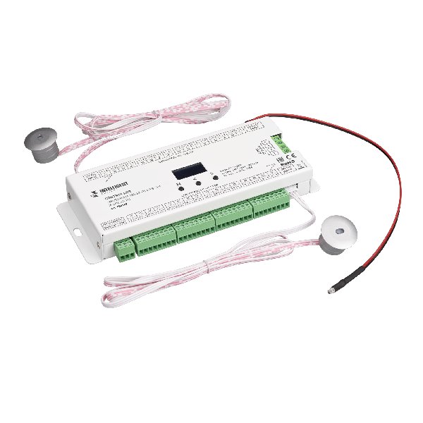 INTELLIGENT ARLIGHT Контроллер лестничный SMART-PWM-132-83-DIM-PS-SUF (5-24V, 32x1A) (IARL, IP20 Мет
