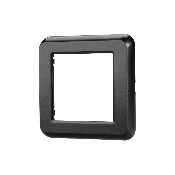 Рамка пластиковая FRM-VERSA-PL-1-BK (Arlight, -)