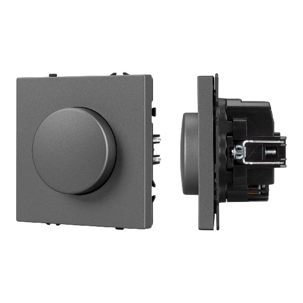 Механизм светорегулятора SWT-NOBE-DLR-SFPL-GR (250V, 300W) (Arlight, Серый базальт)