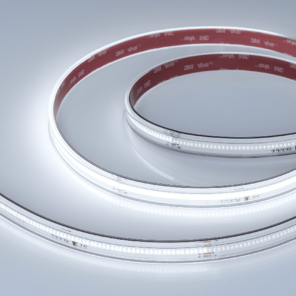 Лента герметичная SPI-COB-PS-X378-14mm 24V White6000-PX63-BPT (7 W/m, IP67, 5m) (Arlight, бегущий ог