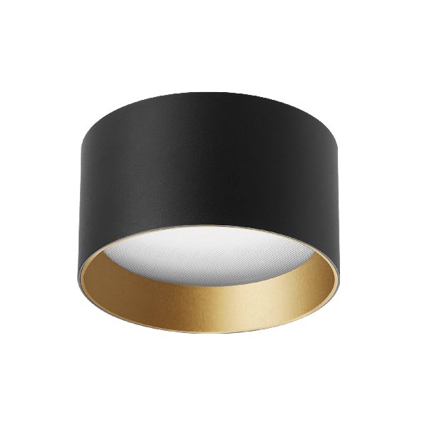 Светильник SP-BISCOTTO-R90-8W Warm3300-MIX (BK-GD, 80 deg, 230V) (Arlight, IP54 Металл, 5 лет)