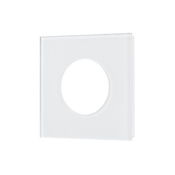 Рамка стеклянная FRM-GLARE-GC-1-WH (Arlight, -)