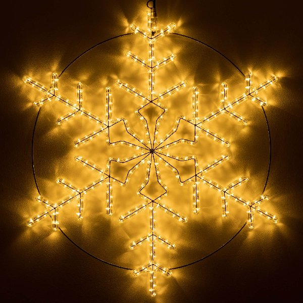Фигура светодиодная ARD-SNOWFLAKE-M3-920x920-432LED Warm (230V, 30W) (Ardecoled, IP65, 1 год)