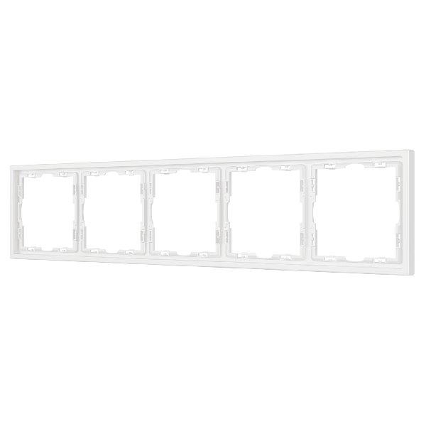 Рамка пластиковая FRM-NOBE-SFPL-5-WH (Arlight, -)