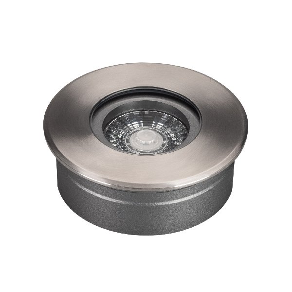 Светильник ART-GROUND-SLIM-R110-6W Warm3000 (SL, 35 deg, 24V) (Arlight, IP67 Металл, 3 года)