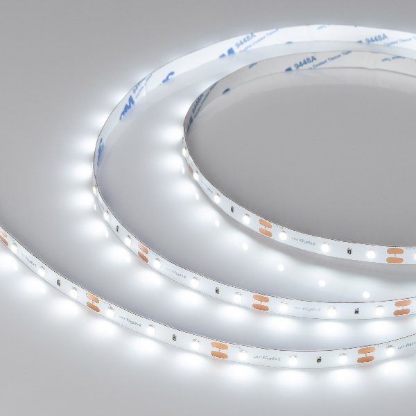 Лента NT-A60-8mm 12V White6000 (4.8 W/m, IP20, 3528, 5m) (Arlight, Открытый)