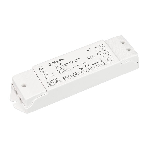 INTELLIGENT ARLIGHT Диммер SMART-CC-2042-RGBW-PD-SUF (12-48V, 4x150-500mA, 2.4G) (IARL, IP20 Пластик