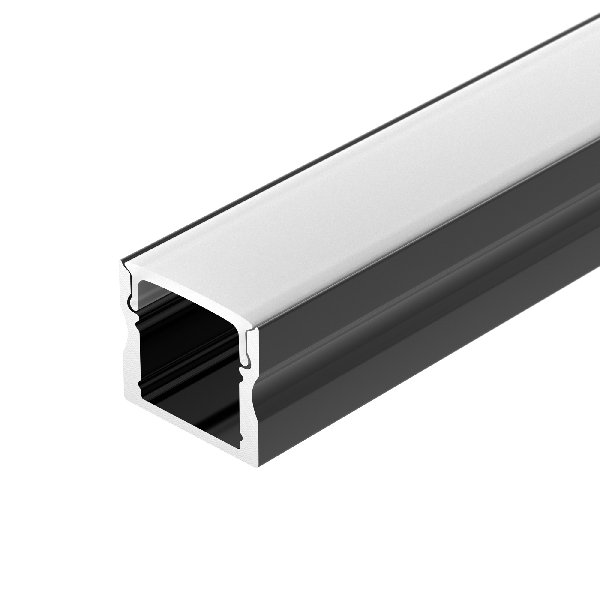 Профиль LINE-1715-2000 ANOD BLACK (Arlight, Алюминий)