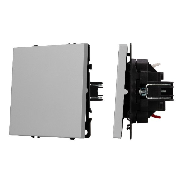 Механизм выключателя одноклавишный проходной SWT-NOBE-MKP1-SFPL-IS (230V, 10A) (Arlight, -)