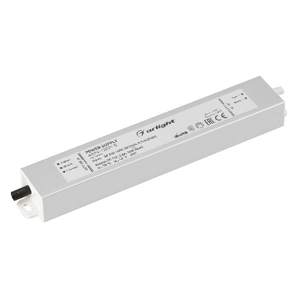 Блок питания ARPV-12030-B (12V, 2.5A, 30W) (Arlight, IP67 Металл, 3 года)