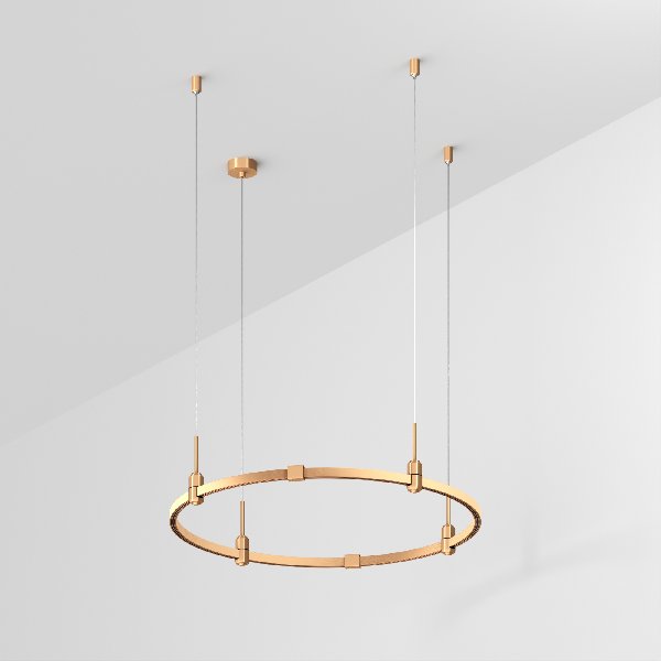 Основание ART-APRIORI-ROUND-HANG-R800 (GD) (Arlight, IP20 Металл, 3 года)