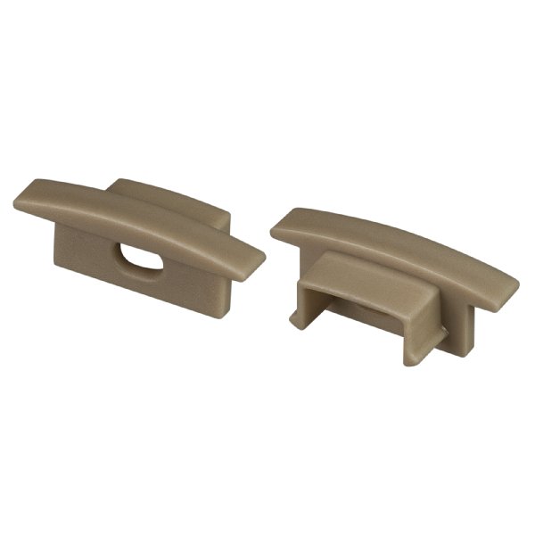 Заглушка LINE-2308-F OLIVE GREY с отверстием (Arlight, Пластик)