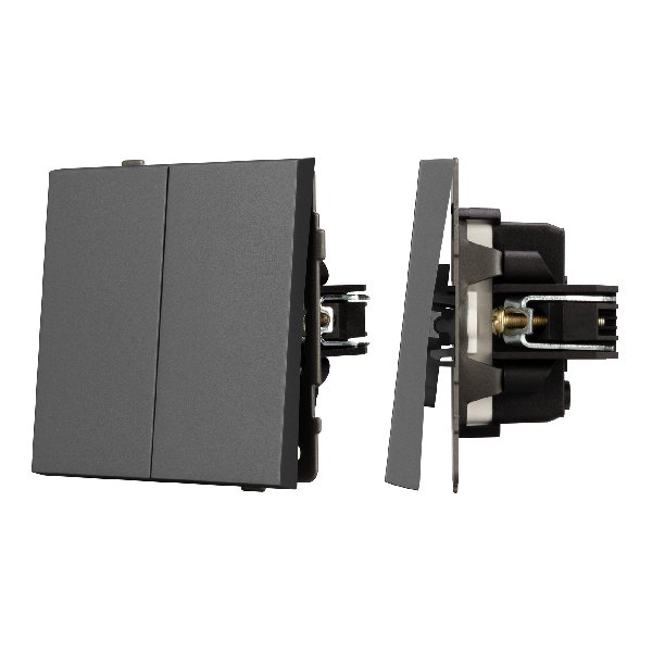 Механизм выключателя управления шторами SWT-TENDO-MKR2-SFPL-GR (230V, 10A) (Arlight, -)