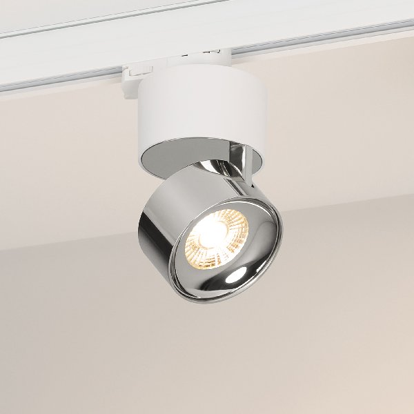 Светильник SP-PLURIO-TRACK-4TR-R77-9W Day4000 (WH-CHR, 36 deg, 230V) (Arlight, IP20 Металл, 3 года)