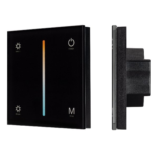Панель SMART-P21-MIX-G-IN Black (12-24V, 4x3A, Sens, 2.4G) (Arlight, IP20 Пластик, 5 лет)