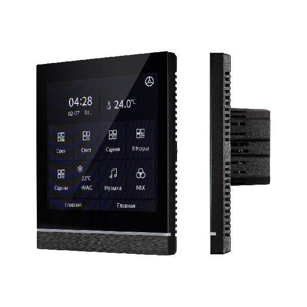 INTELLIGENT ARLIGHT Панель сенсорная KNX-113-40-MULTI-V4-IN (20-30V) (IARL, IP20 Пластик, 2 года)