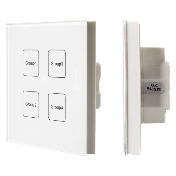 INTELLIGENT ARLIGHT Сенсорная панель DALI-901-11-4G-DIM-DT6-IN White (BUS) (IARL, IP20 Пластик, 3 го