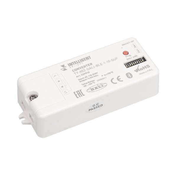 INTELLIGENT ARLIGHT Конвертер TY-802-DALI-BLE-1-10-SUF (230V, 10A, DALI, 0-10V) (IARL, IP20 Пластик,