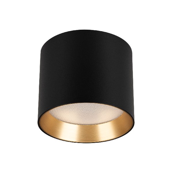 Светильник SP-BISCOTTO-R90-8W Warm3300-MIX (BK-GD, 80 deg, 230V) (Arlight, IP54 Металл, 5 лет)