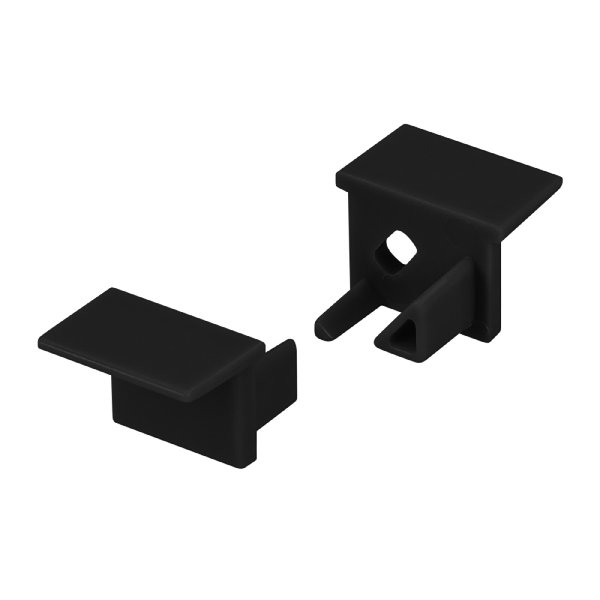Комплект заглушек SL-BEVEL-H10-F14 BLACK  (Arlight, Пластик)