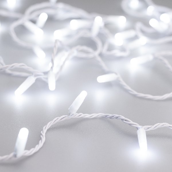 Светодиодная гирлянда ARD-STRING-CLASSIC-1000-WHITE-100LED-MILK-PULSE White (230V, 7W) (Ardecoled, I