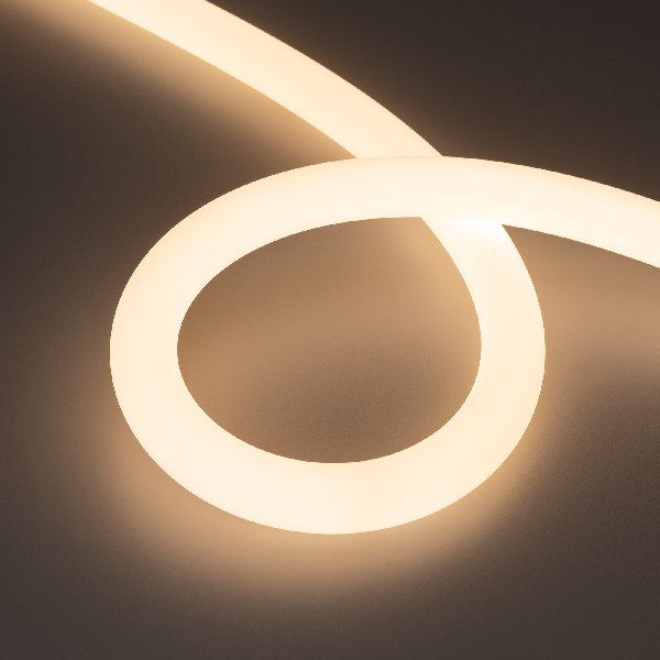 Лента герметичная MOONLIGHT-TOP-A336-D25mm 48V Warm3000 360deg (12.5 W/m, IP65, 2835, 20m, wire x1) 