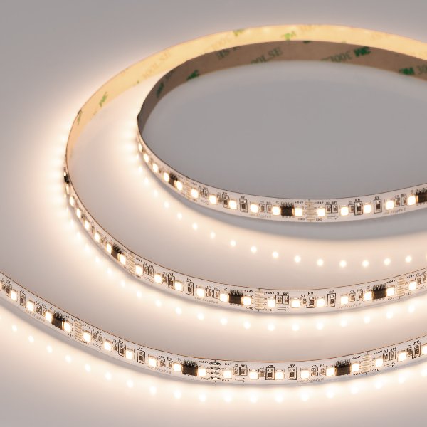 Лента SPI-A120-10mm 24V Warm3000-PX6-BPT (11 W/m, IP20, 2835, 5m) (Arlight, бегущий огонь)