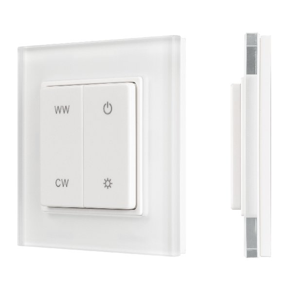 Панель SMART-P49-MIX-G-SUF (3V, 1 зона, Knob, 2.4G) (Arlight, Пластик)