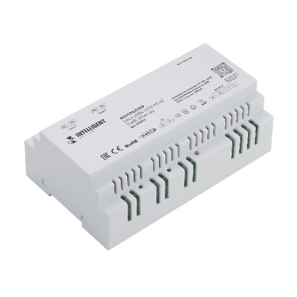 INTELLIGENT ARLIGHT Контроллер DALI-LOGIC-LITE-PS-x2 (230B, Ethernet) (IARL, IP20 Пластик, 2 года)