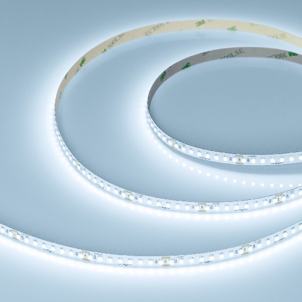 Лента UL-A176-8mm 24V Cool 8K (15 W/m, IP20, 5m) (Arlight, 7 лет)