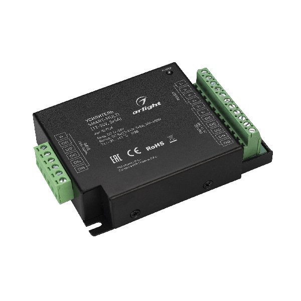 Усилитель SMART-MULTI (12-24V, 5x5A) (Arlight, IP20 Металл, 5 лет)