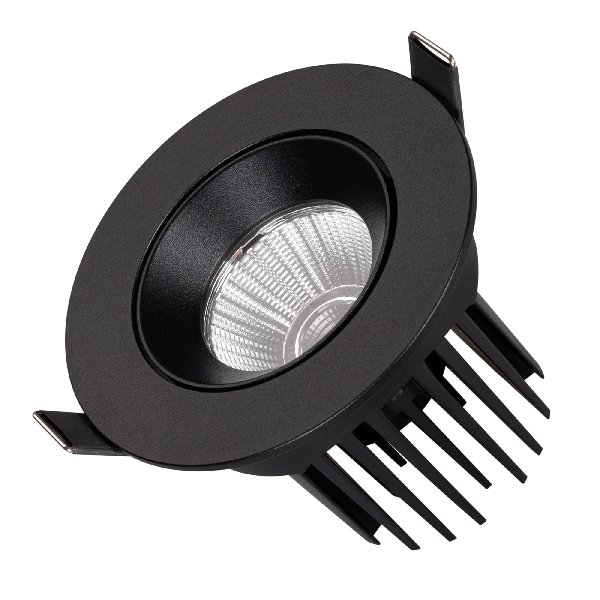 Светильник MS-ATOLL-BUILT-TURN-R94-10W Warm3000 (BK, 36 deg, 230V) (Arlight, IP54 Металл, 5 лет)