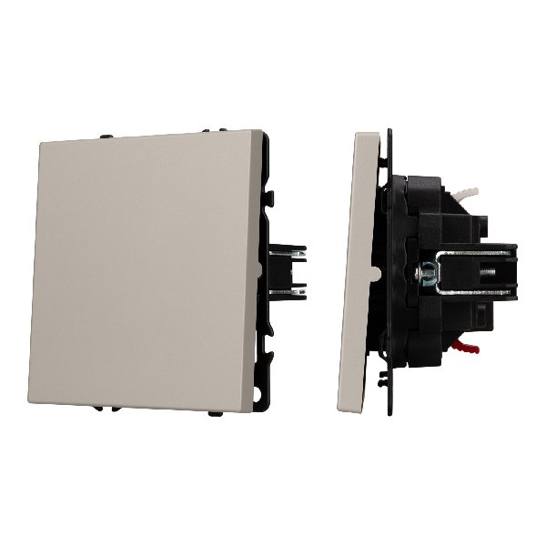 Механизм выключателя одноклавишный проходной SWT-NOBE-MKP1-SFPL-CA (230V, 10A) (Arlight, -)