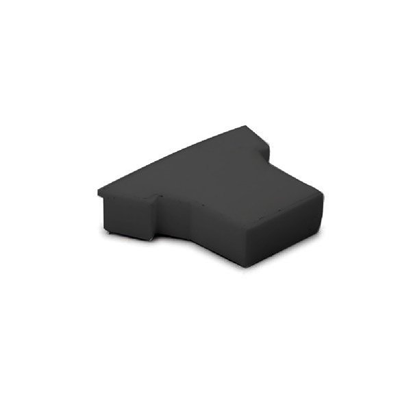 Заглушка для FOLED черная глухая (Arlight, Пластик)